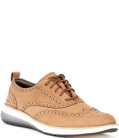 Cole Haan Men's ØriginalGrand Energyweave Nubuck Wingtip Oxfords