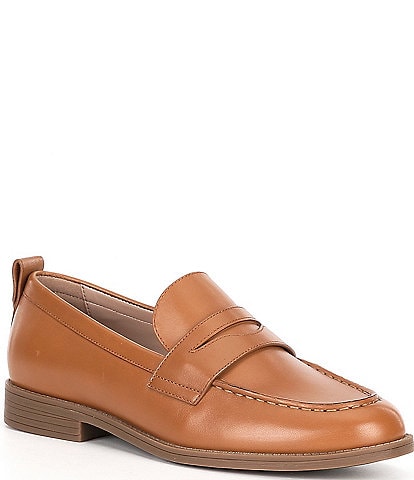 Cole Haan Stassi Leather Penny Loafers