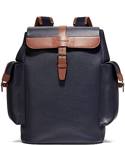 Cole Haan Triboro Leather Rucksack Backpack