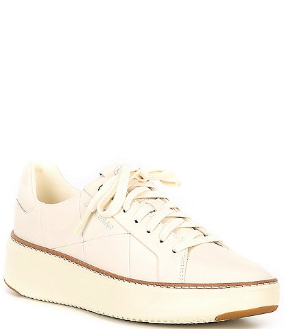 Cole Haan GrandPrø Topspin Quilted Leather Platform Sneakers