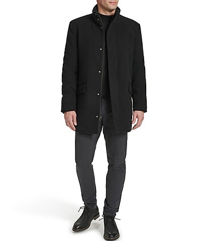 Wool Black Coat | Dillards
