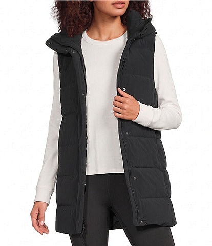 Columbia Amaze Puff Mid Hooded Zip Front Puffer Vest