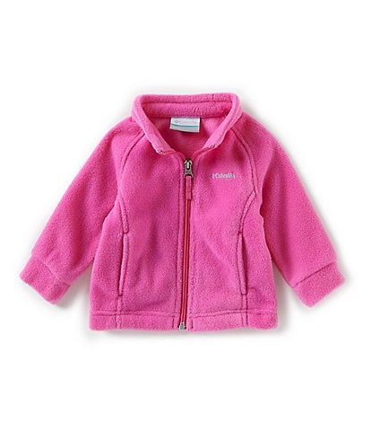 Columbia Baby Girls 3-24 Months Benton Springs Solid Fleece Zip Front Jacket