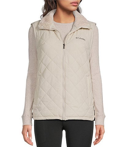 Columbia Cozy Summit Plush Fleece Lined Zip Front Vest