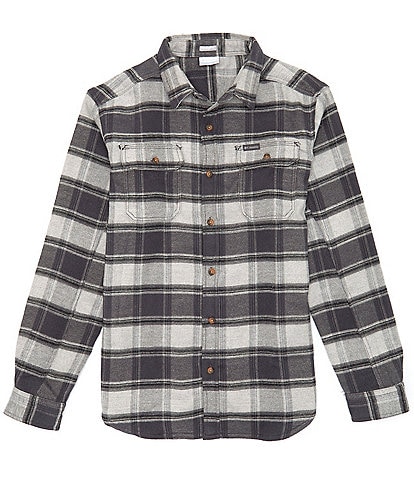 Columbia Deschutes River Heavyweight Flannel Long-Sleeve Woven Shirt