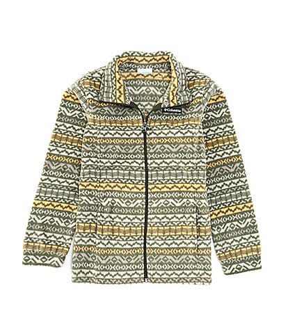 Columbia Little Boys 2T-4T Zing III Madras Fleece Full-Zip Jacket