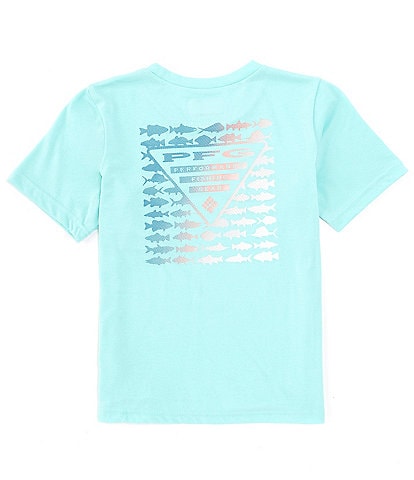 Columbia Little/Big Boys 4-18 Short Sleeve PFG™ Elements Graphic T-Shirt