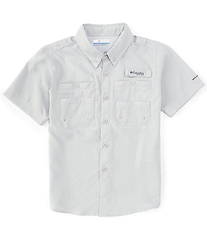 Columbia Little/Big Boys 4-18 Short Sleeve Tamiami Fishing Shirt
