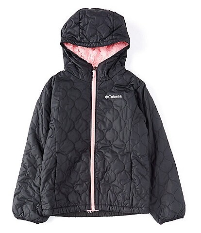 Columbia Little/Big Girls 4-18 Bella Plush™ Long-Sleeve Circle Quilted Hooded Winter Jacket