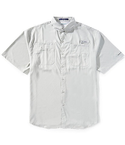 Columbia PFG Big & Tall Tamiami II Short-Sleeve Solid Shirt
