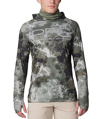 Columbia Super Terminal Tackle™ Vent Long Sleeve Camouflage Hoodie