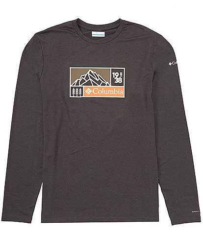 Columbia Tech Trail Performance Long-Sleeve Graphic T-Shirt