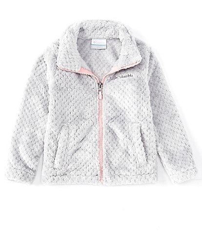 Columbia Little Girls 2T-4T Fire Side Faux-Sherpa Full-Zip Jacket