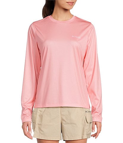 Columbia Women's Bahama Graphic Print Crew Neck Long Sleeve Shirt