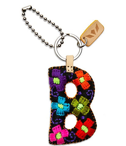 Consuela Black Felt Alphabet Charm