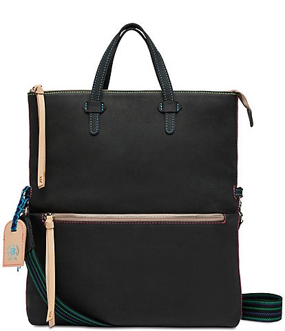 Consuela Cyndi Leather Field Tote Bag