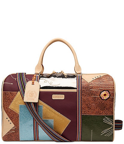 Consuela Max Patchwork Weekender Messenger Bag