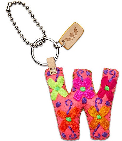 Consuela Pink Felt Alphabet Charm