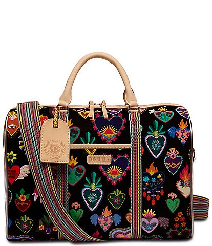 Consuela Vida Jet Setter Hearts Duffel Bag