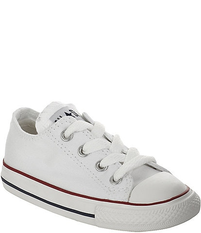 baby white converse shoes