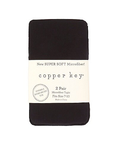 Copper Key Girls 2-14 Microfiber Tights