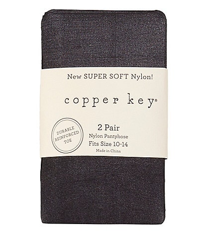 Copper Key Girls 4-16 2-pack Sheer Tights
