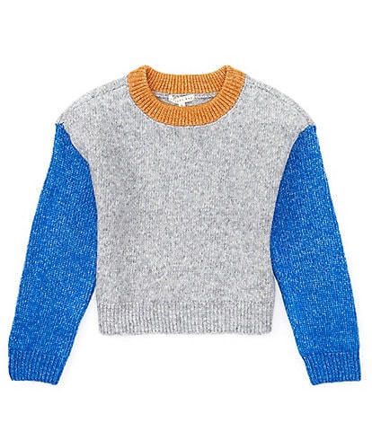 Copper Key Big Girls 7-16 Color Block Sweater