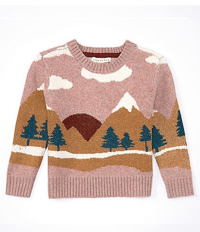 Copper Key Big Girls 7-16 Mountain Range Sweater