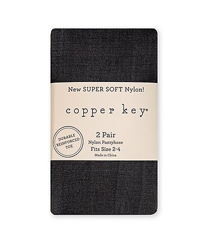 Copper Key Big Girls 10-14 2-Pack Sheer Tights
