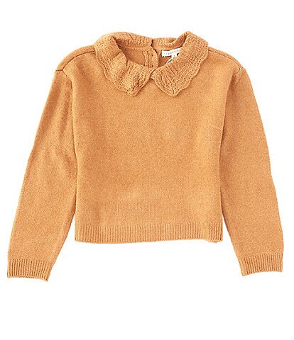 Copper Key Big Girls 7-16 Collared Sweater