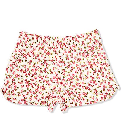 Copper Key Big Girls 7-16 Ditsy Floral Pointelle Shorts