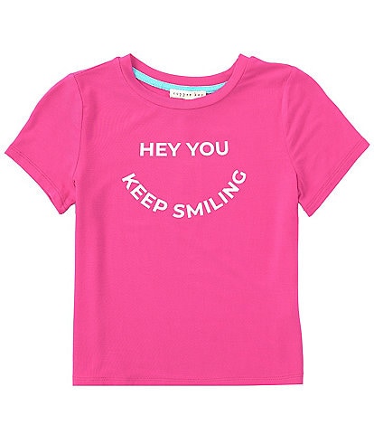 Copper Key Big Girls 7-16 Keep Smiling T-Shirt