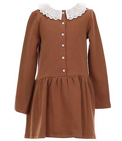 Copper Key Big Girls 7-16 Lace Trim Dress