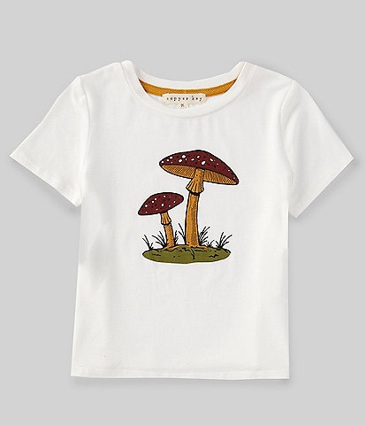Copper Key Big Girls 7-16 Short-Sleeve Mushroom T-Shirt