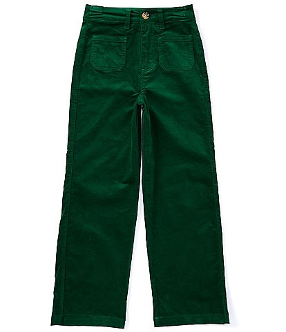 Copper Key Big Girls 7-16 Velvet Wide Leg Pants