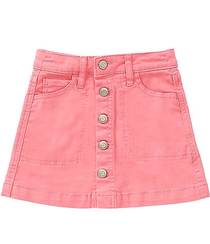Copper Key Big Girls Button Front Skirt