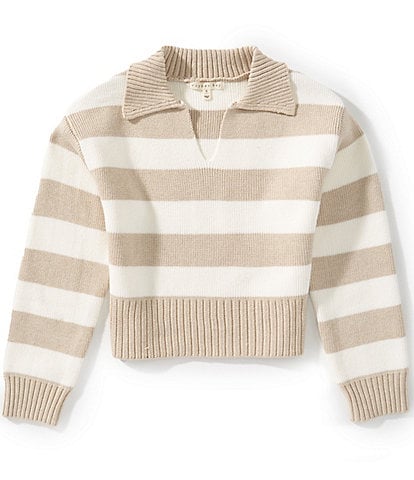 Copper Key Big Girls Fisher Stripe Sweater