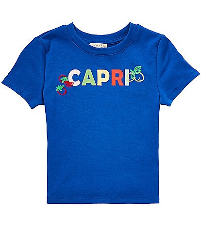 Copper Key Big Girls Short Sleeve CAPRI Graphic Tee