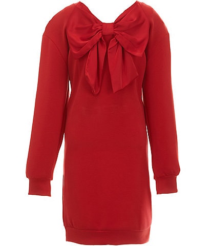 Copper Key Big Girls Lounge Life Bow Dress