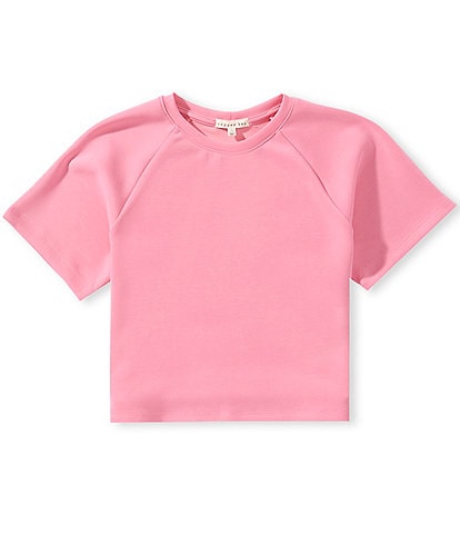 Copper Key Big Girls Lounge Life Short Sleeve Boxy Tee