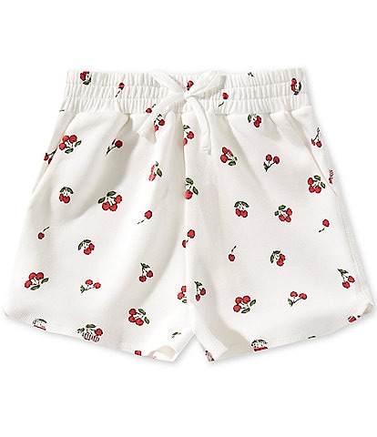 Copper Key Big Girls Lounge Life Cherry Print Shorts