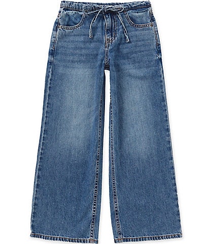 Copper Key Big Girls Tie Waist Denim Pant