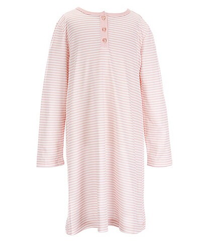 Copper Key Big/Little Girls 2T-12 Long Sleeve Stripe Printed Nightgown