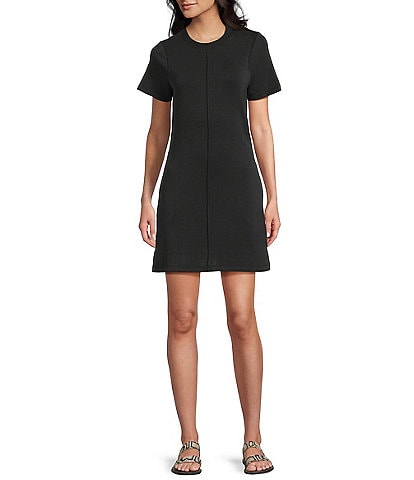 Copper Key Center Seam Mini Dress