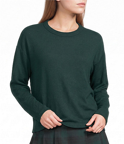 Copper Key Crew Neck Long Sleeve Tee