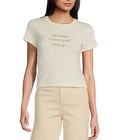 Copper Key #double;Do What Makes You Happy#double; Graphic T-Shirt
