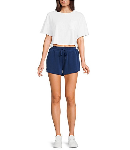 Copper Key Drawstring Coordinating Lounge Shorts