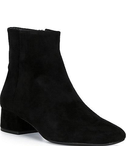 Copper Key Eclipse Suede Block Heel Booties
