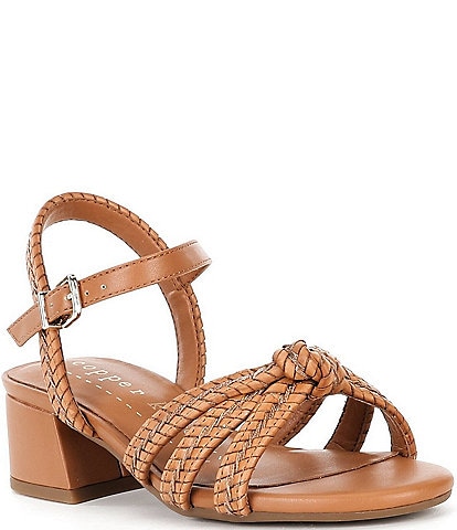 Copper Key Girls' Caroline Braided Sandals (Youth)