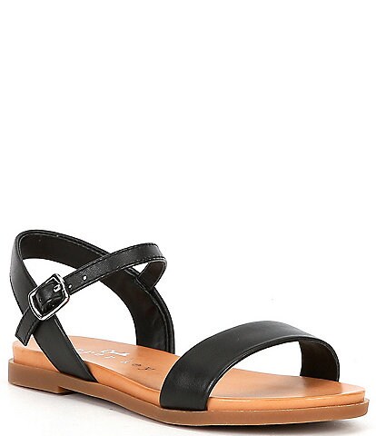 Copper Key Girls' Clevver Leather Flat Sandals (Youth)